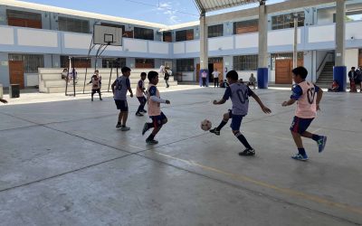 The children of Ica experienced the excitement of the AgroMIGIVA Youth League